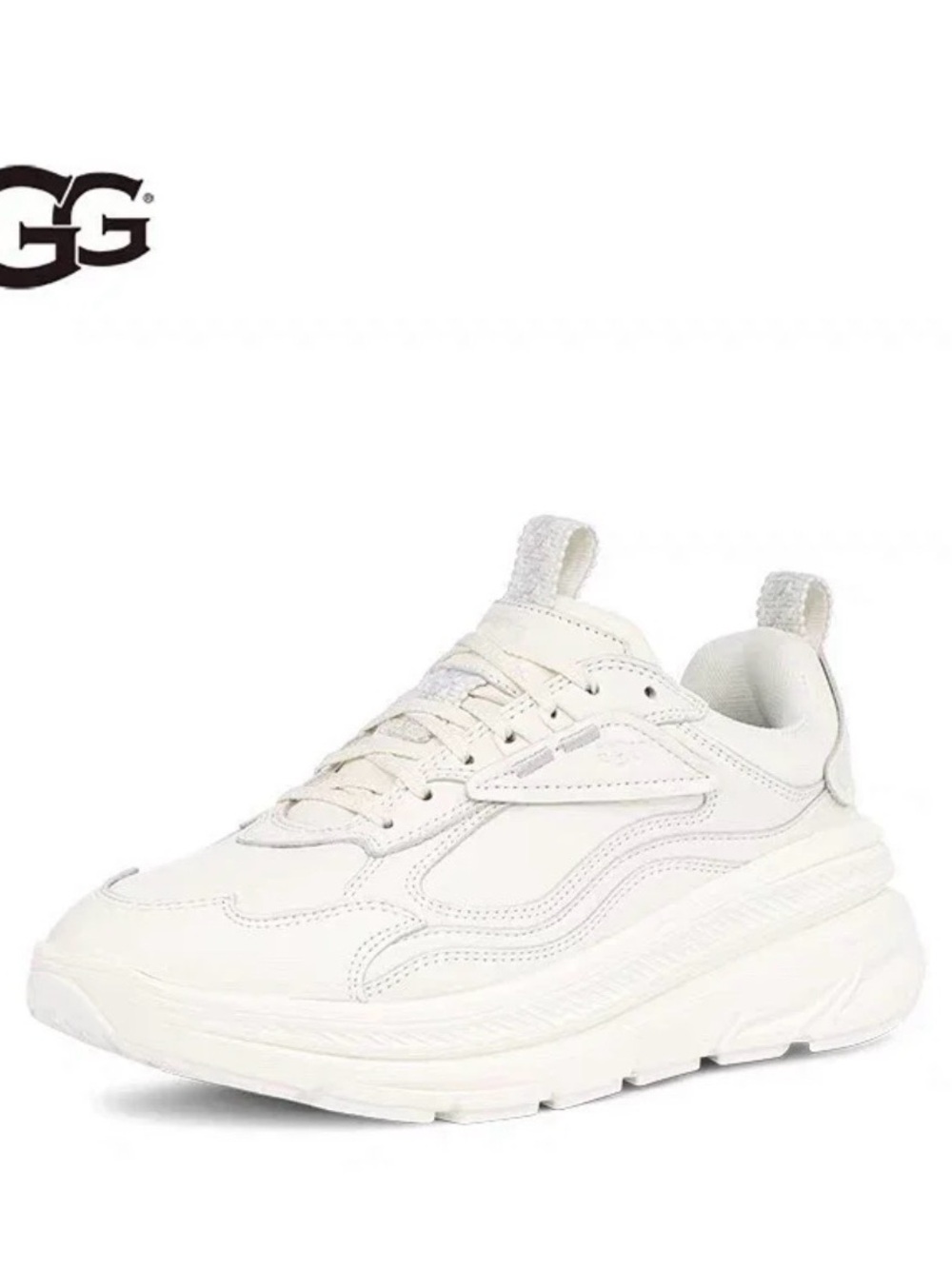 UGG Women's Cream Chunky Platform Sneaker